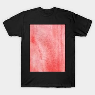 Red watercolor gradient design T-Shirt